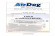 Air Dog INSTALLATION MANUAL MODEL PF-100 1994-2007 FORD POWERSTROKE