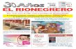 Periódico EL RIONEGRERO edición 309 abril - mayo