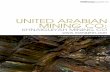 United Arab Mining - Corporate Brochure