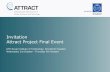 Invitation Attract Project Final Event