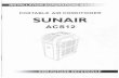 Sunair ACS12 Manual