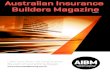 Australian Insurance Builders Magazine
