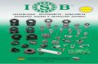 ISB® Snodi sferici - Teste a snodo - Forcelle - Spherical plain bearings - Rod ends - Clevises(1.7.