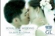 the royal blue wedding of gilbert and lorna