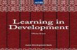 Learning in Development