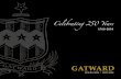 Gatwards 250th Aniverssary Book