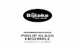 Philip Glass Ensemble 25 & 26.1.13