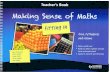 Teachers Book - Making Sense of Maths - Sample Chapter