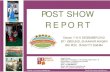 Post Show  Report