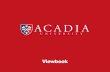 Acadia Viewbook 2012