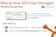 Why and how seo has changed