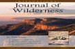 International Journal of Wilderness, Vol 11 No 3, December 2005