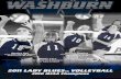 2011 Washburn Lady Blues Volleyball Media Guide