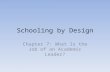 Schooling By Design