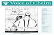 March 2014 Voice of Chaim - Congregation Etz Chaim