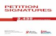 Signatures Petition Ukraine-EURO 2012