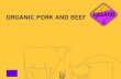 Product Catalogue Organic Pork and Beef