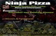 Ninja Pizza Presents: December 2011 Coloring Contest Winners & Participants