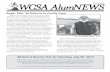 WCSA Alum News Spring 2013