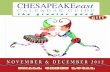 Chesapeake East Calendar Guide November, December 2012