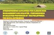 Strengthening Capacities for Climate Risk Managment and Disaster Preparedness in the Bicol Region