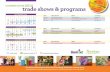 Trade Show and Floriology Calendar