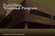 Part-TIme Weekend Program- Hamline Law