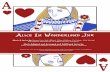 Alice In Wonderland brochure