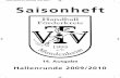 Saisonheft VTV Mundenheim 2009/2010