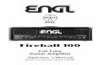 Cabeca a Valvulas ENGL Fireball 100 E635 - Manual Sonigate