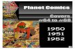 "Planet Comics" - 1950 - 1951 - 1952