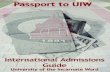 Passport to UIW: An International Student's Guide to Incarnate Word