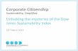 Corporate Citizenship Webinar- DJSI