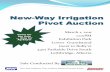 NEW WAY IRRIGATION AUCTION SALE