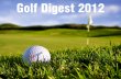 Golf Digest Russia: Media Kit 2012