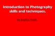 Photography Induction Work