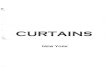 Curtains [Piano-Vocal]