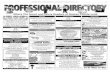 Classifieds, Professional Directory & Service Guide; Week of June 25, 2012