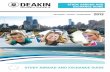 Deakin University Study Abroad Brochure 2012