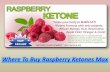 Where to buy raspberry ketones max