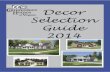 Decor Selection Brochure for Commodore Homes of Virginia