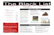 The Black List January 2009