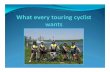 What Every Touring Cyclist Wants