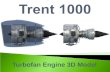 Trent 1000 turbofan engine