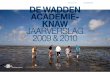 Waddenacademie KNAW jaarverslag 2009 & 2010