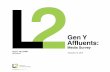 L2 Gen Y Affluents: Media
