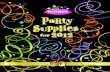 Unique Party Supplies 2012 Part 1