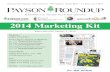 Payson Roundup 2014 Marketing Kit