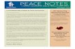 Peace Notes November 2013