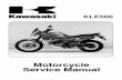 Manual de Servicio Kawasaki KLE 500